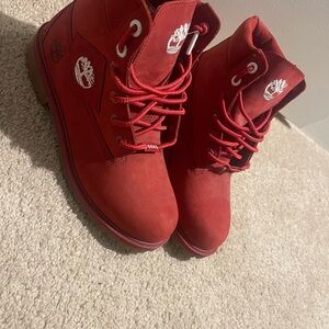 Timberland Bold Red Boots
